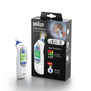 Braun ThermoScan 7 Plus with Age Precision and Night mode