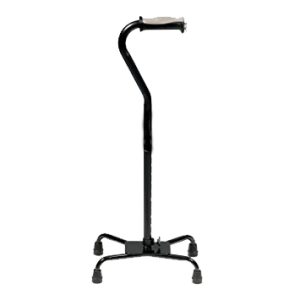 Large Base Quad Cane For Right and Left Hand