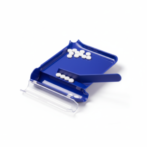 Hand Pill Counting Tray with Spatula