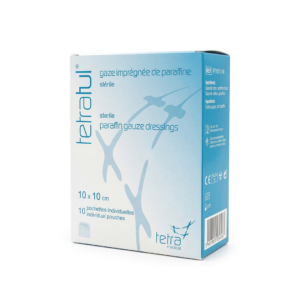 Tetra Paraffin Gauze Dressing Tetra Silver 10 x 10 cm
